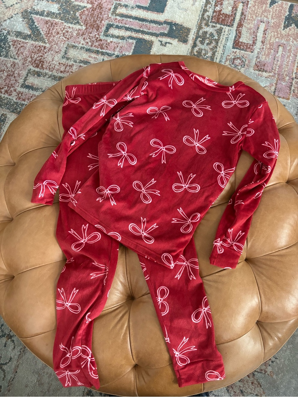 Girls soft pajama set